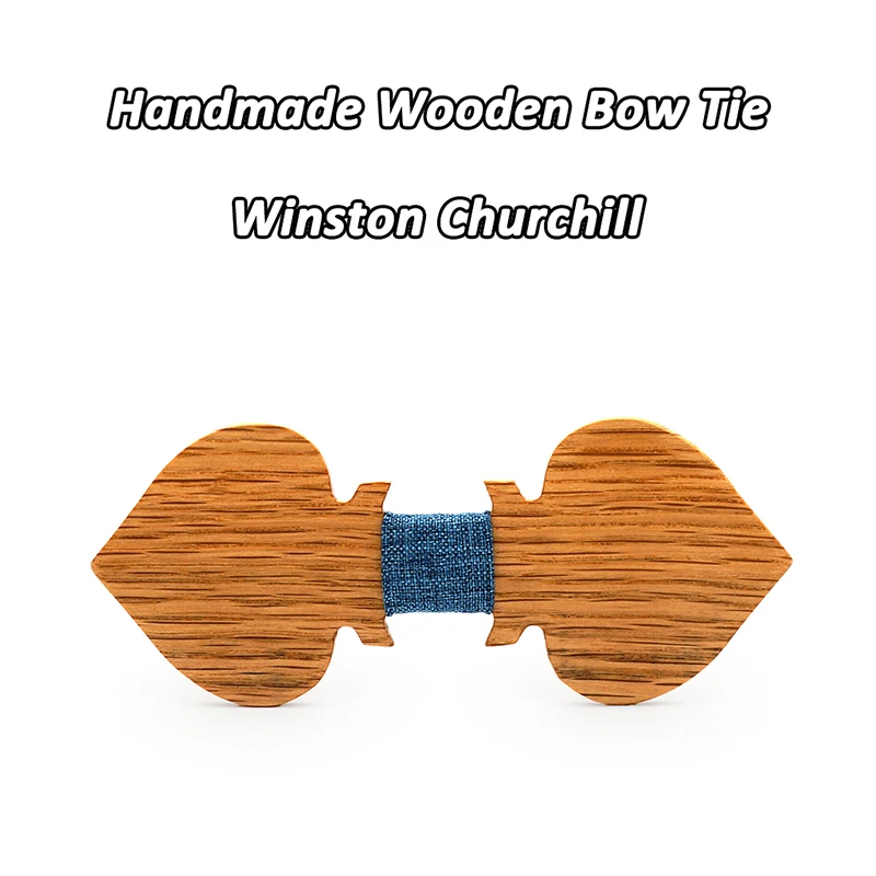 Mahoosive Gravata Wedding Bow Tie Wooden Butterfly City Skyline For Men's Suit Shirt Necktie Jewerly Accessory