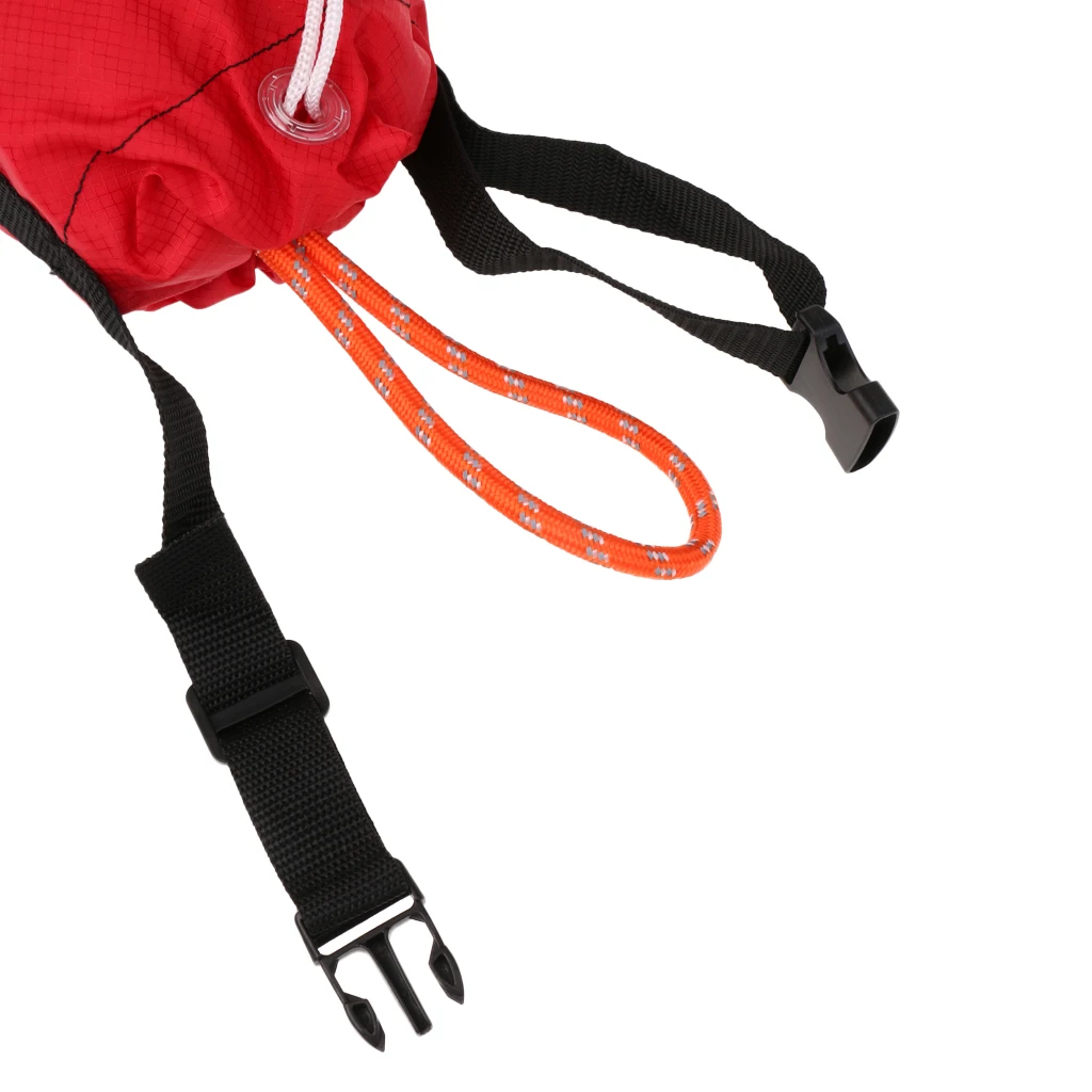 16m/21m Kayak Reflective Throwline Water Rescue Safe Throw Bag Floating Rope Rescue Throw Bag with Rope