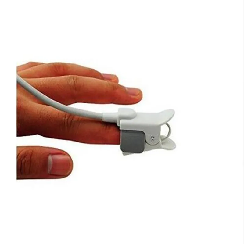 2023 Compatible for Nellcor DB7 Pin Pediatric Fingerclip Spo2 Sensor Pulse Oximeter Probe,Spo2 Sensors Oximetry Sensor  TPU 1M