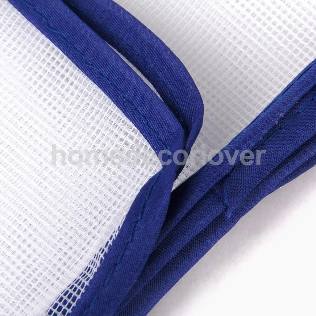 Household Mesh Ironing Pressing Cover Protection Cloth Kit 40x90 cm White