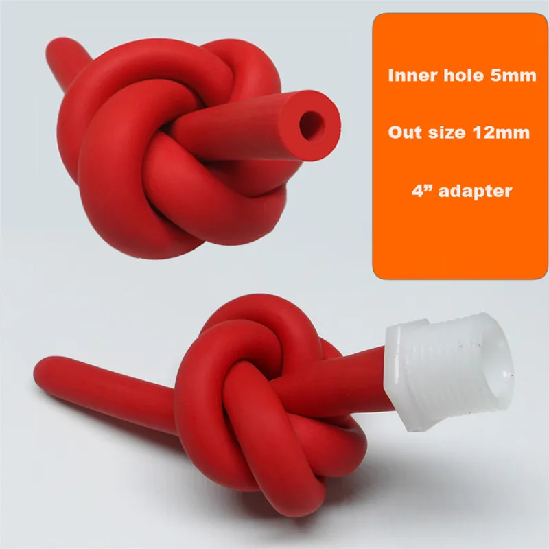 Silikonowy Anal wąż prysznicowy lewatywa Bidet Tube Anal Lavement czysta lewatywa Annal Douche Cleaner prysznic Bidet Ducha Anal czyszczenie