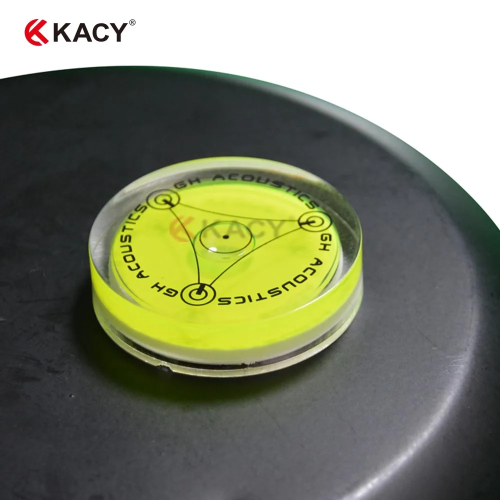 Kacy 40 × 10ミリメートル1ピースベストセラーバブルレベルラウンドレベルバブルアクセサリー用測定器