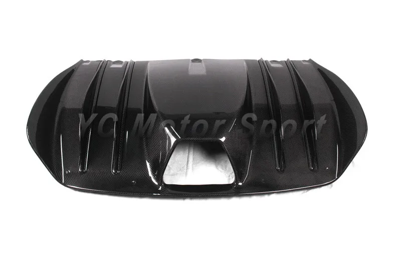 Car Accessories Full Carbon Fiber Rear Diffuser Fit For 2004-2009 F430 Coupe & Spider Scuderia Style Rear Diffuser Replacement