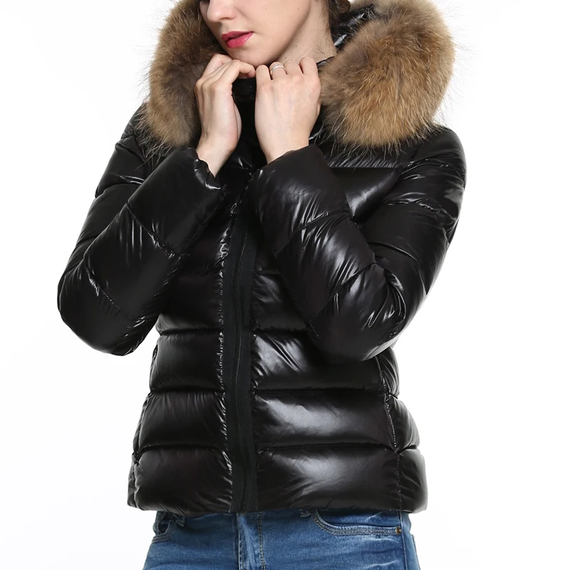 Super Brand Quality Women Leather Jackets Fur Hooded Waterproof Ladies Coats Zipper Outwear Big Size Coats Drop Shipping W10 35