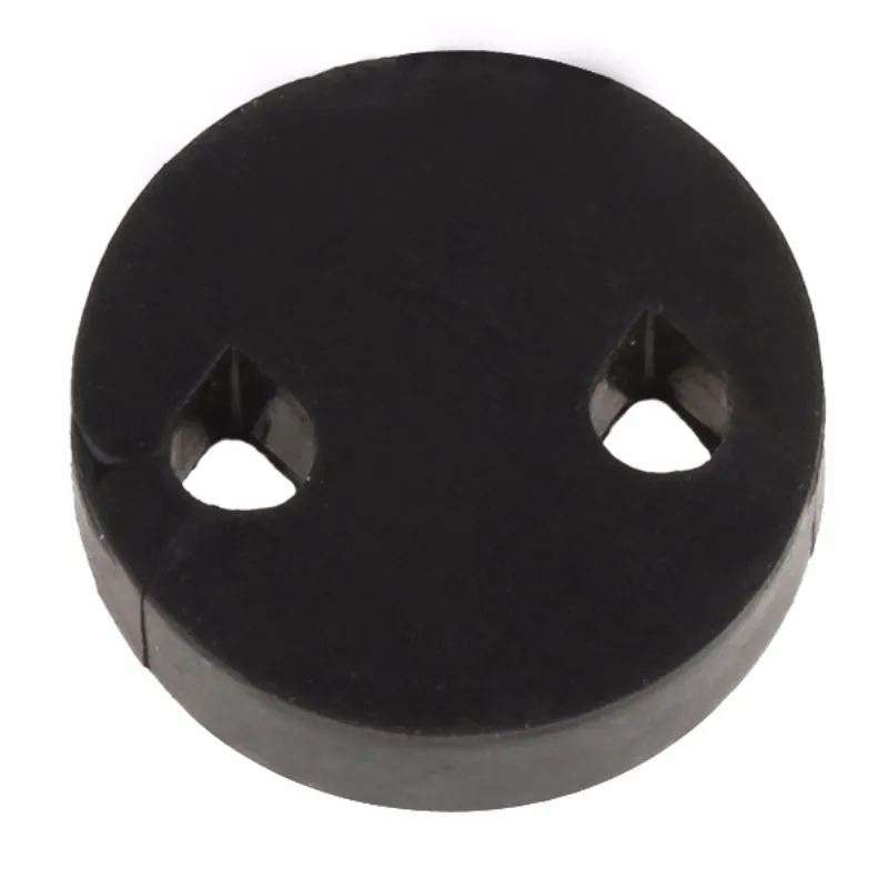 3pcs Professional Violin Parts & Accessories Astonvilla 20 x 20mm Black Acoustic Round Rubber Violin Mute Fiddle Silencer