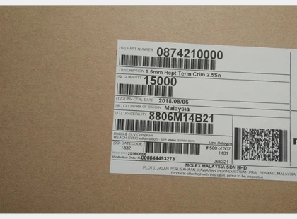 

Connectors 0874210000 terminal CONN SOCKET 24-26AWG CRIMP TIN 874210000 crimp 87421-0000 socket housing header original part