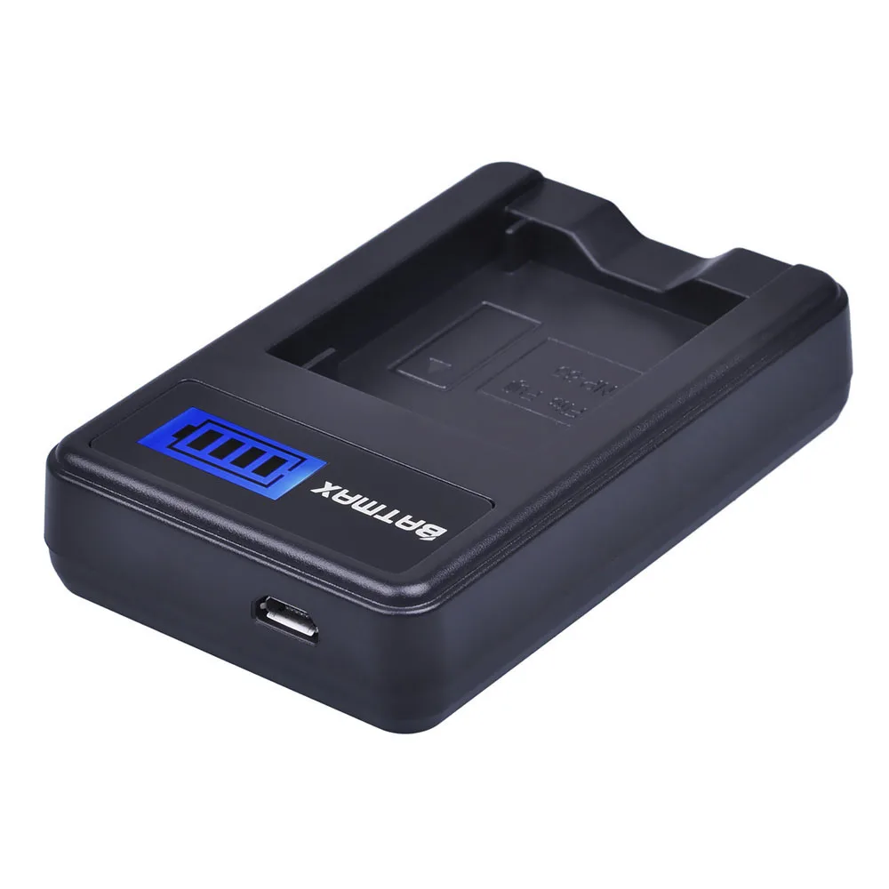 3 pz 3.7V 2000mAh NP-85 NP 85 batteria della fotocamera + caricatore USB LCD per Fujifilm FinePix S1 SL240 SL260 SL280 SL300 SL305 SL1000