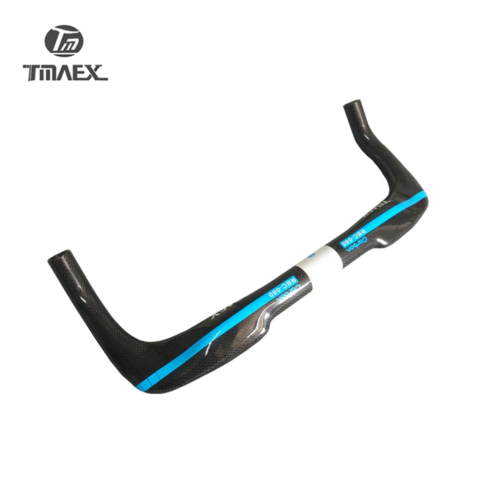 TMAEX-080-Carbon Aero TT Handlebar, Aero TT Bars, Bicycle Rest Handlebar, Bike Handle Bars, Blue