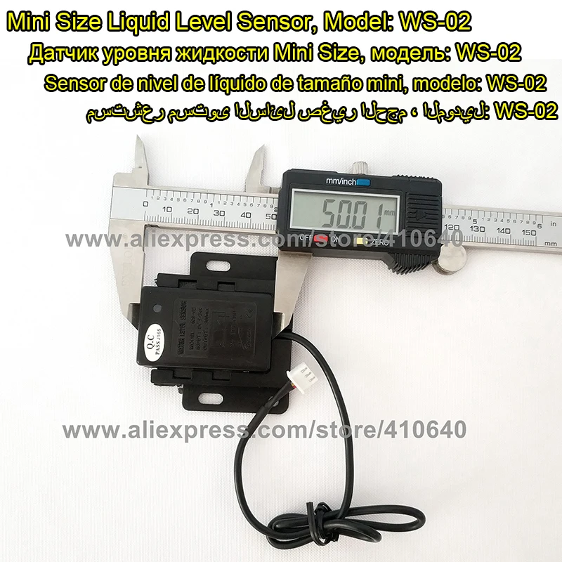 Imagem -03 - Inductive 5v 12v 24v Water Level Sensor Put it on The Surface of Liquid Container Wall to Know The Level of Liquid Orwater