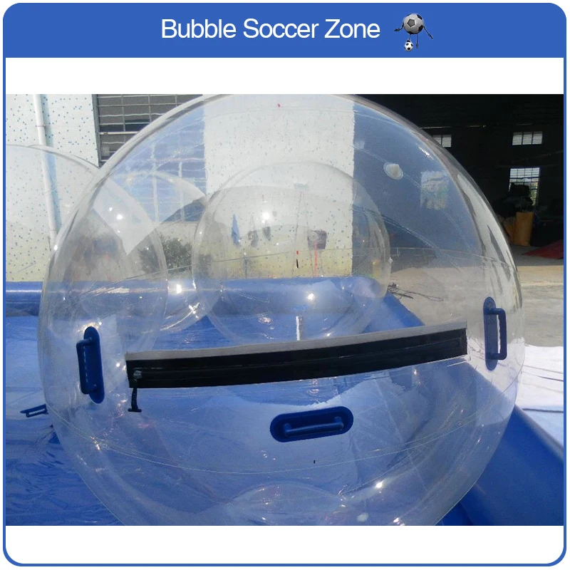 จัดส่งฟรี 2.0m ยักษ์ Zorb Ball พองน้ําลูกเดิน Inflatable มนุษย์หนูแฮมสเตอร์ Ball Air น้ําเดิน Ball