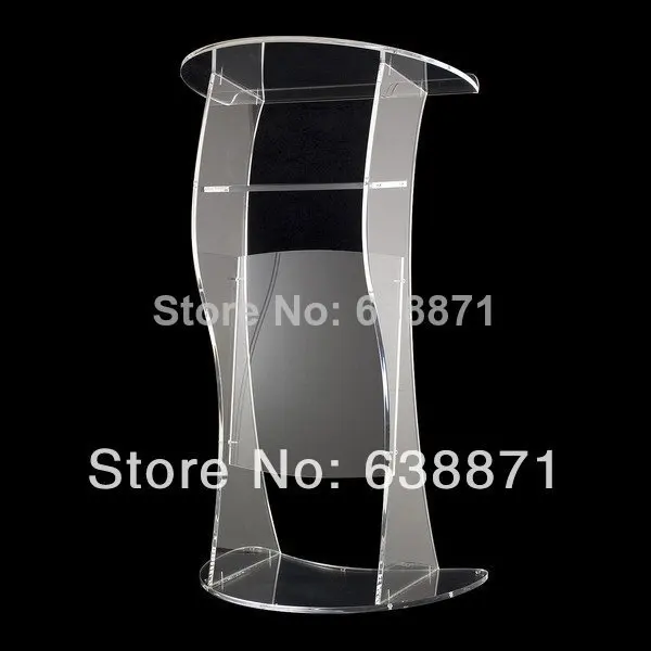 

Free Shiping beautiful modern design Customized acrylic lectern