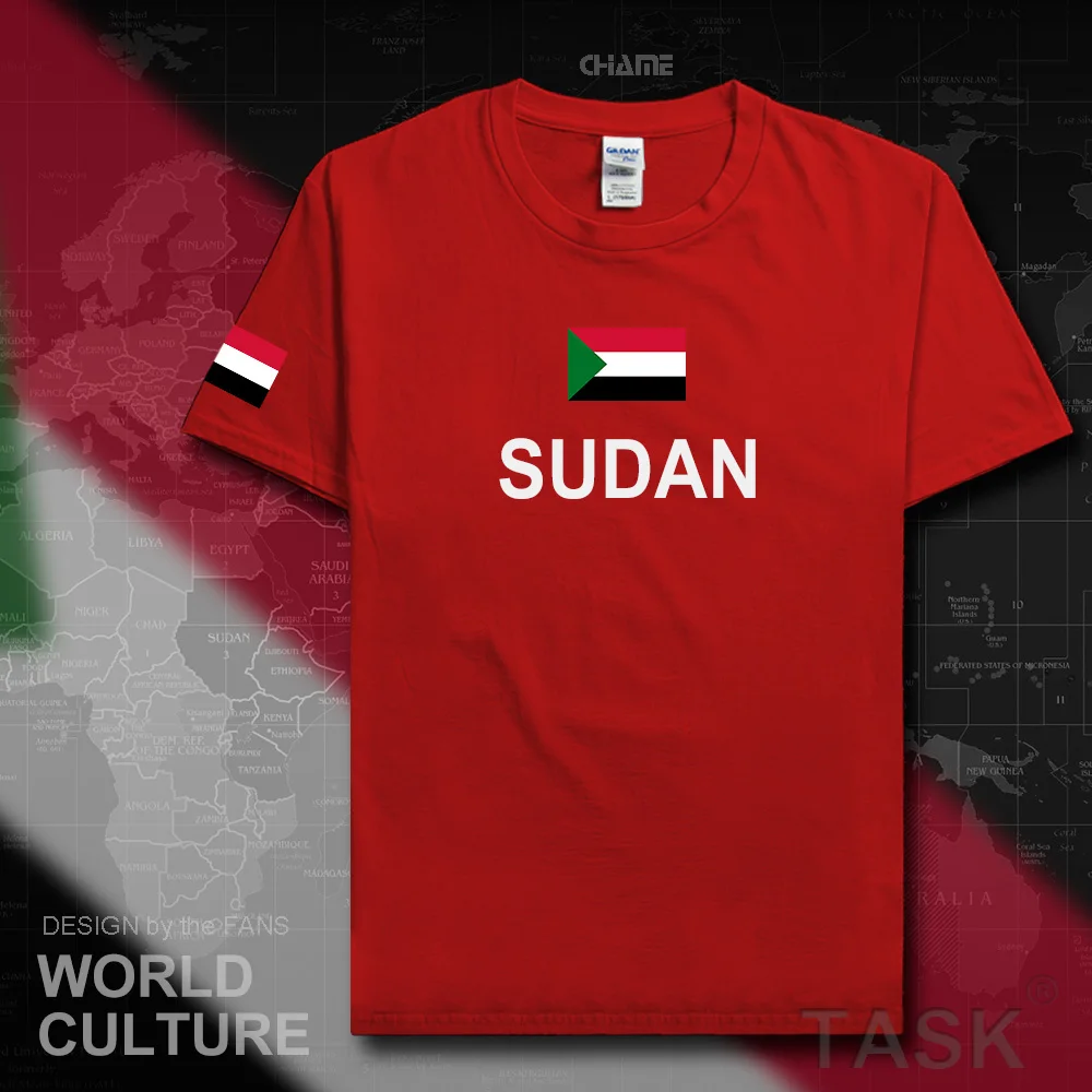 North Sudan Sudanese mens t shirts fashion 2017 jerseys nation team 100% cotton t-shirt clothing tees country sporting SDN Islam