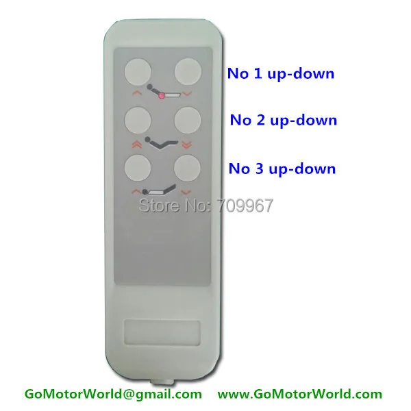 New Control box control system 110-240V AC input 12 or 24V DC output with remote controller handset for bed electric bed