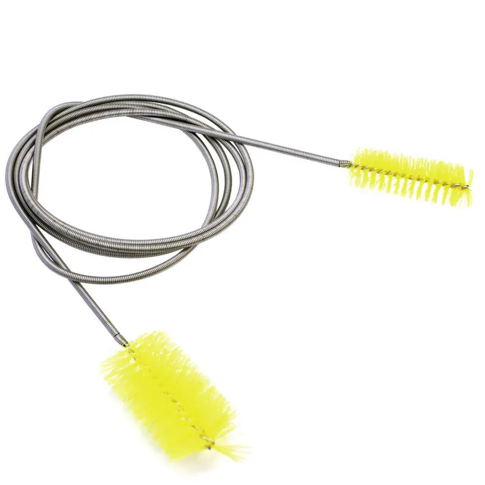 Aquarium Cleaning Brush for Water Filter, Pump Pipe, Air Tube Hose, Stainless Steel Flexible Accessories