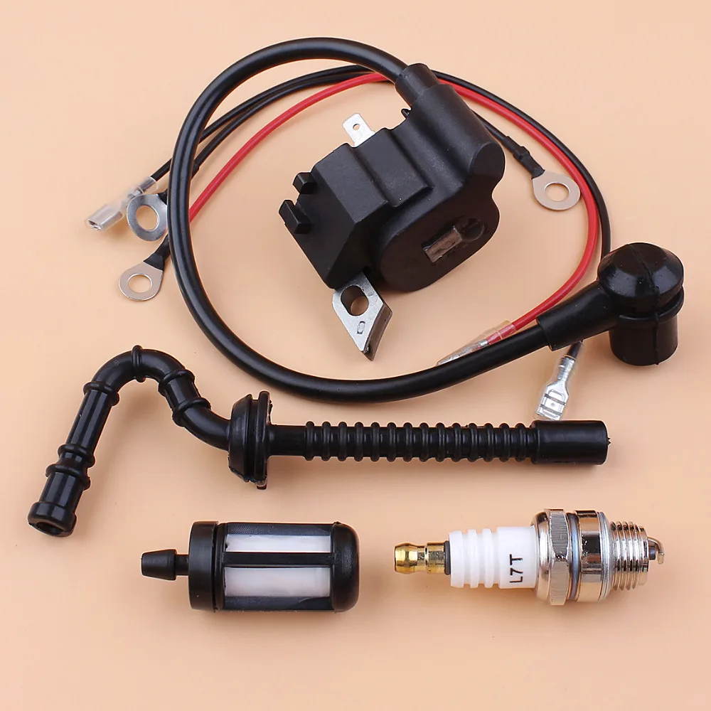 Ignition Coil Module Fuel Hose Line Spark Plug Kit For STIHL MS210 MS230 MS250 020 021 023 025 Chainsaw Spare Parts