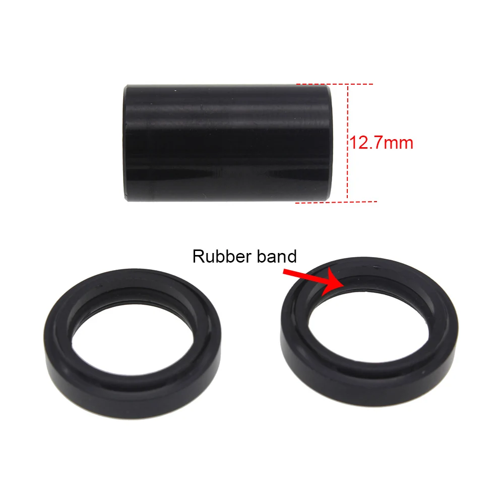 Bicycle Rear Shock DU Bushing Lockout Shock Bushing MTB XC DH For FOX, Marzocchi Aluminum Anode 22.2mm 24mm 25.4mm 38mm 12.7