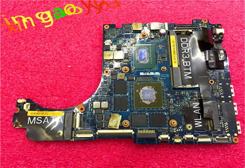 Para la placa base del ordenador portátil DELL XPS L521X CN-09GJGG 9GJGG 09GJGG QBL00 LA-7852P i5-3210M N13P-GS-A2 100% probado perfectamente