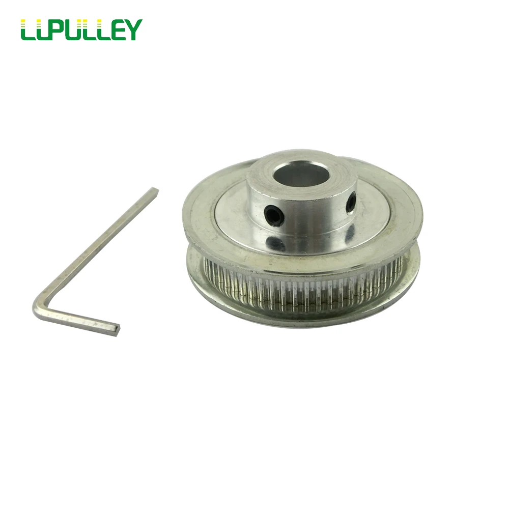 

LUPULLEY 60T 2GT Timing Pulley Bore 5/6/6.35/7/8/10/12/14/15mm Aluminum GT2 60 Teeth Wheel Pulley Fir for 6mm Width Timing Belt