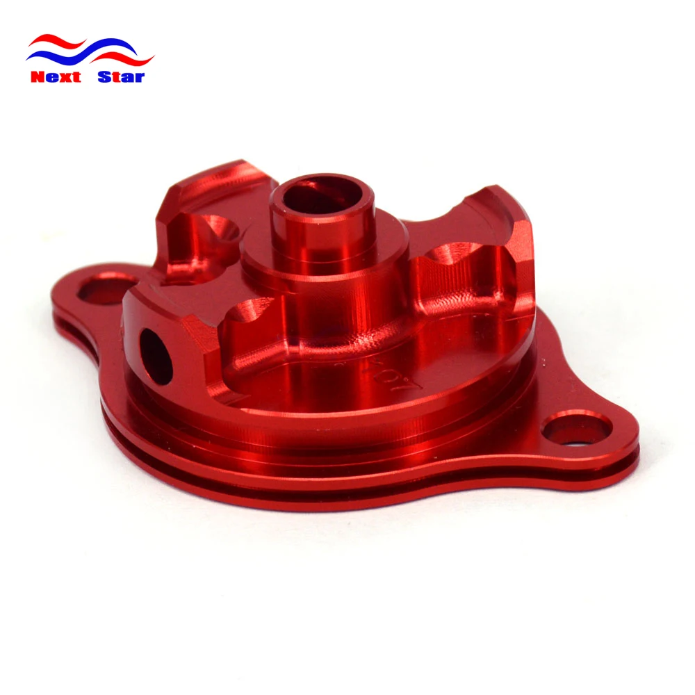 Motorcycle CNC Oil Filter Cap Cover For HONDA CRF450R 2002 2003 2004 2005 2006 2007 2008  CRF450X 2005-2017 CRF 450 450R 450X