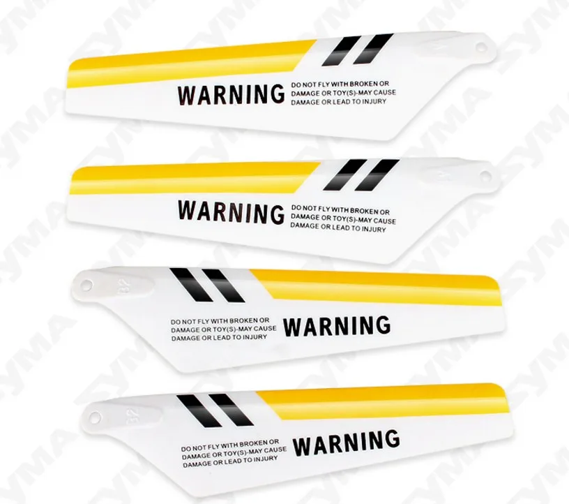 

4PCS as Showing Syma S107 S107G Main Blades Rotors Propellers For R/C Helicopter Rc Spare Parts Accessories