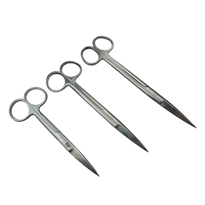 14/16/18cm Pet Veterinary  Stainless Steel hv3n Surgical scissors Surgery Anatomy Surgical Scissors Surgical Tool Kit