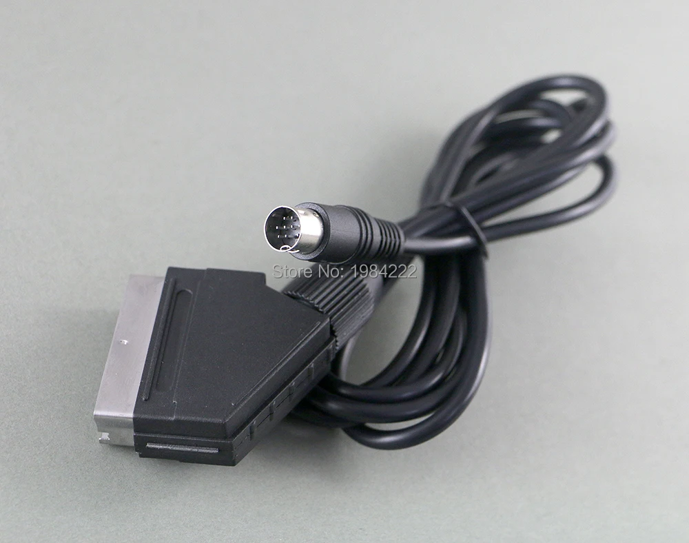 OCGAME 5PCS/LOT 1,8 m RGB Scart Kabel für Sega Mega Drive 2 MD2 RGB kabel Sega genesis 2 Konsole