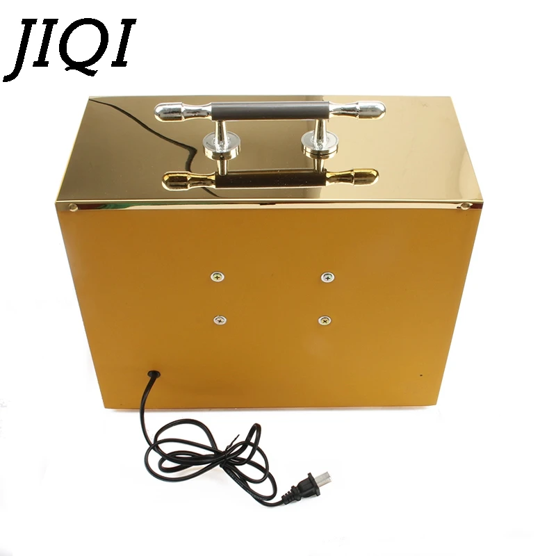 JIQI Electric Shoes Cleaner Shiner Sole Care Boot Shoe Polisher Brush Automatic Polishing Leather Shine Cleaning Machine Washer