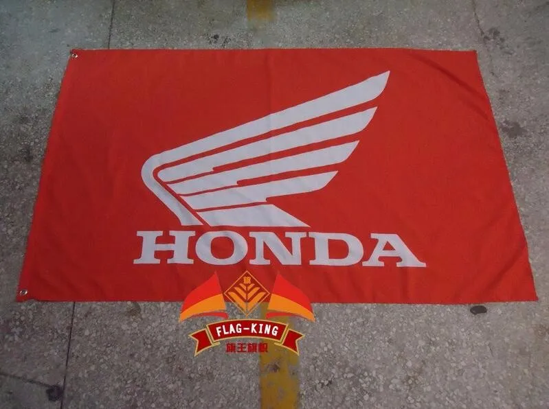 HonDA racing flag , 90X150CM size,100% polyester, flag king