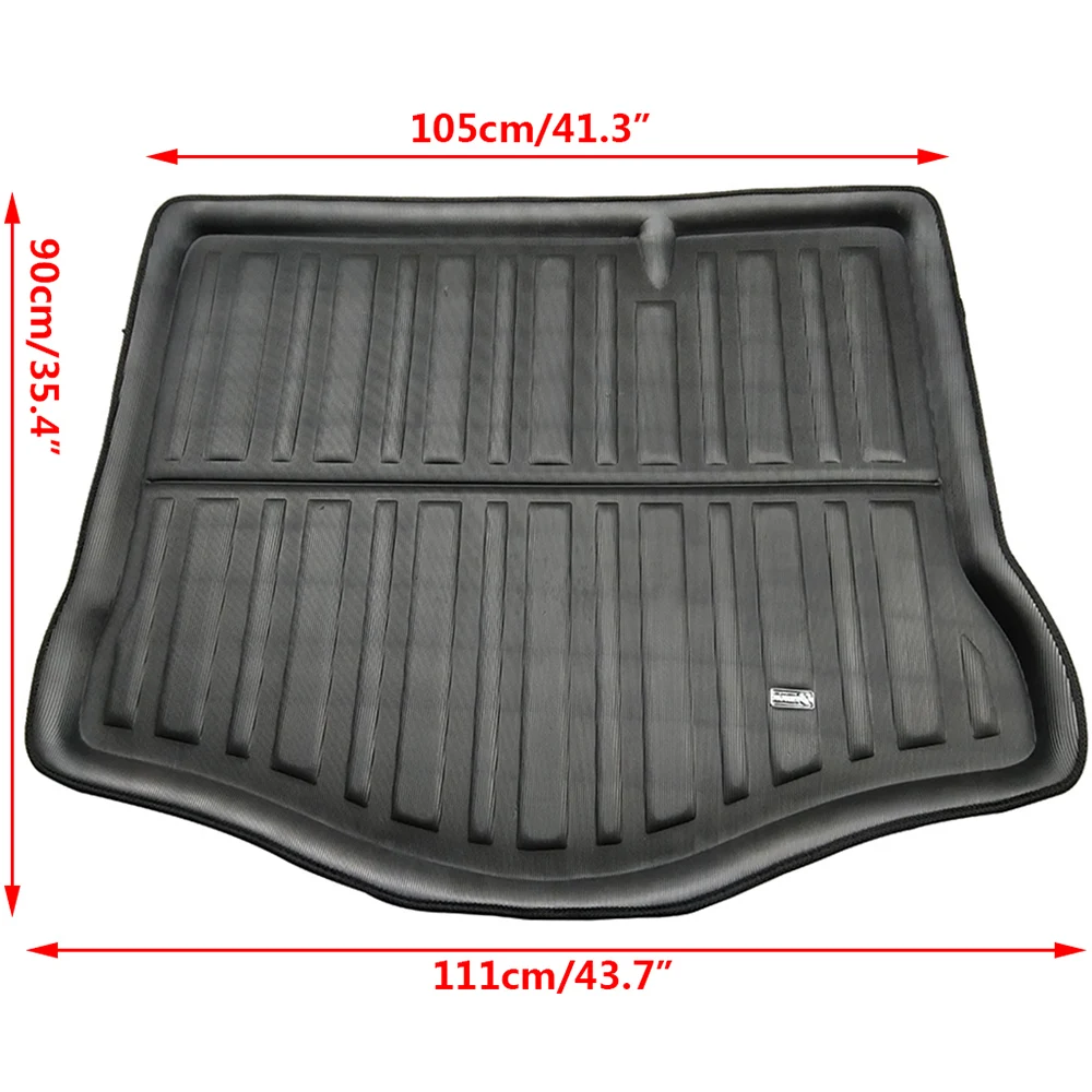 Fit For Ford Focus Mk2 Hatchback 2005 2006 2007 2008 2009 2010 2011 Boot Mat Rear Trunk Liner Cargo Floor Tray Carpet Protector