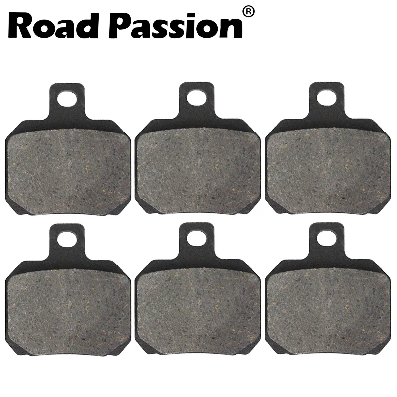 Motorcycle Front & Rear Brake Pads For BOMBARDIER Traxter XL 4x4 Up to SN V000708 XT Autoshift Footshift