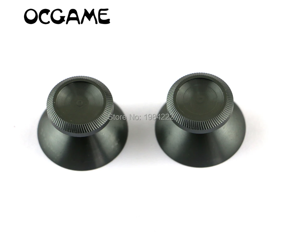 

OCGAME 60pairs/lot Colorful Aluminum Metal 3D Analog Joystick Cap For Xbox360 xbox 360 Thumbsticks Mushroom Cap