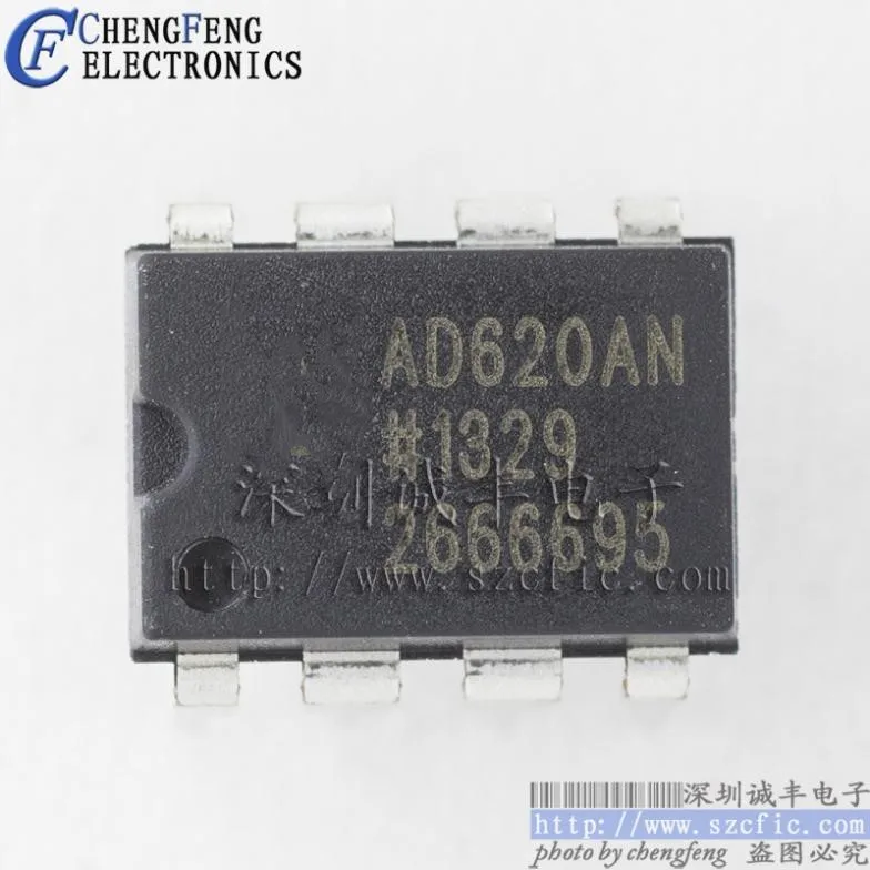 Module  AD620 AD620ANZ AD620AN DIP-8 Original authentic and new Free Shipping