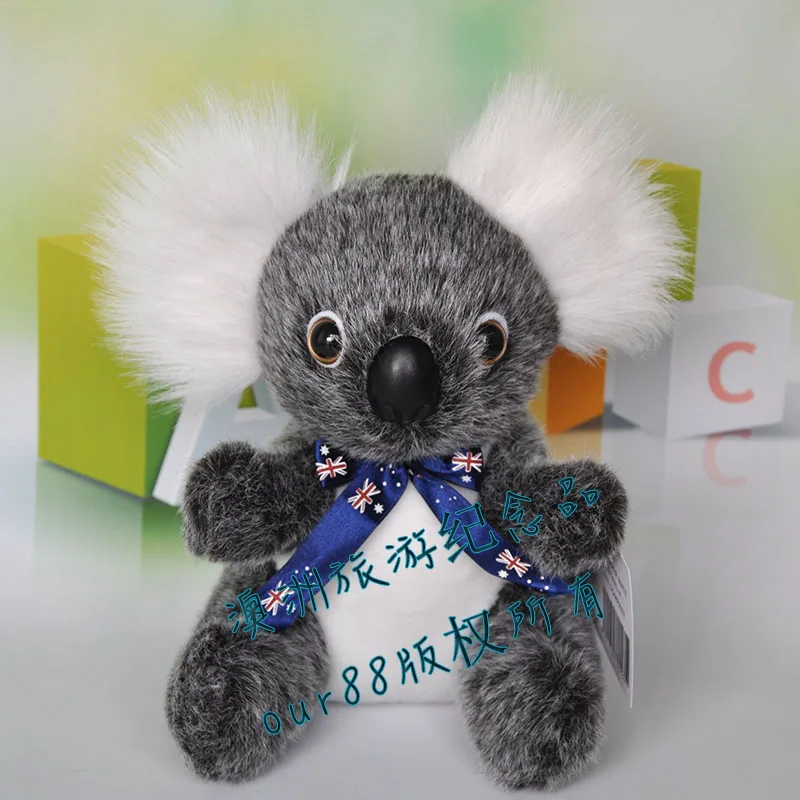 high quality goods  cute bowtie koala 20cm plush toy baby plush toy christmas gift d974