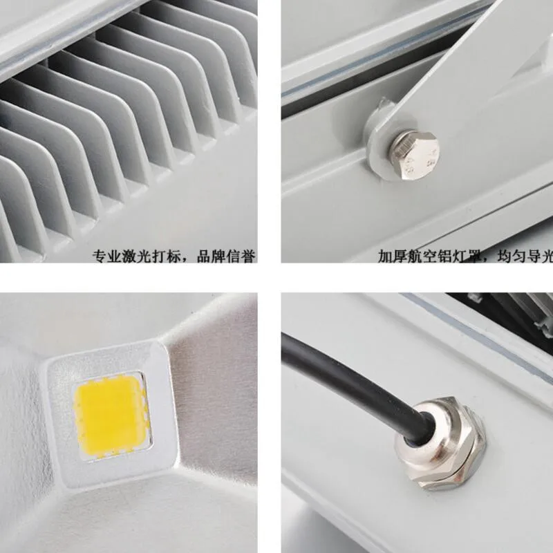 10W 20W 30W 50W 70W 100W Outdoor LED Floodlight Waterproof IP65 Floodlighting Garden Street Flood Light Led Projector Lamp