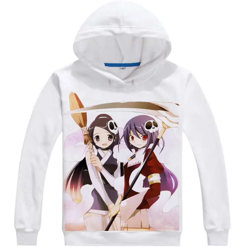 The World God Only Knows Hoodie Anime Kaminomi Haqua Cosplay white hoodies Cute Sweatshirts Japanese Cartoon Fans