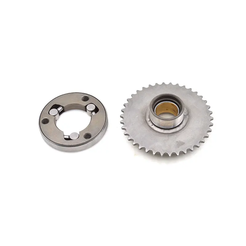 Motorcycle Starter Clutch Assembly for Honda CBT125 CM125 CBT150 38 Gear Teeth Threaded Hole One Way Bearing