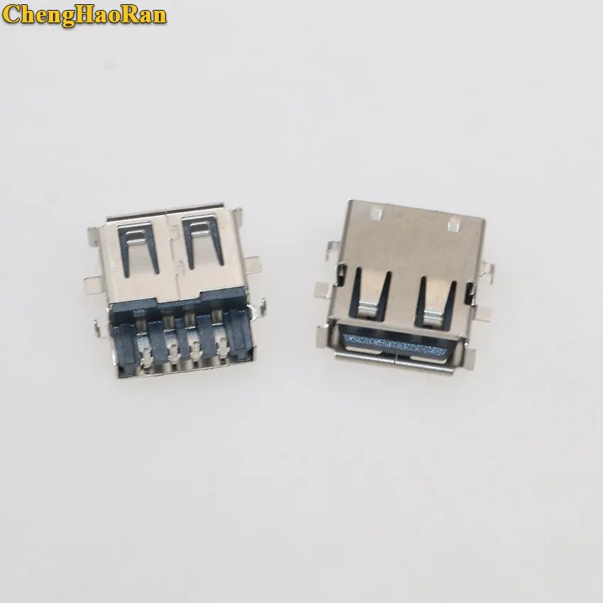 ChengHaoRan 1 sztuk 90 stopni 4 stopy 2.0 USB gniazdo żeńskie Notebook złącze do laptopa do ASUS Lenovo dla Samsung itp