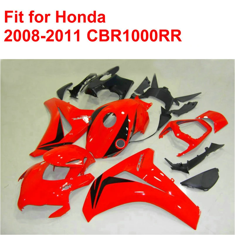 

Injection Mold Customize Fairing Kit For HONDA CBR1000 RR 2008 2009 2010 2011 CBR1000RR 08 09 10 11 Red Black Fairings Set DF32