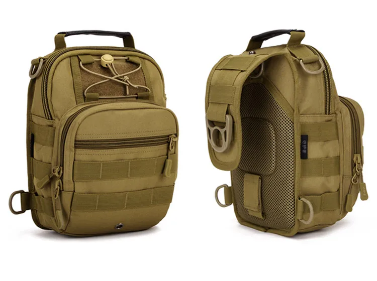 Outdoor  Camo Waterproof man chest Sport Handbag Shoulder bag Men Camping multifunction Crossbody Backpack Walking Bag