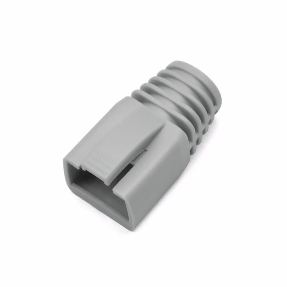 غطاء موصل لكابل إيثرنت ، متعدد الحماية ، e0.7 ، لون رمادي ، للشبكة ، cat6 ، cat6a ، cat7
