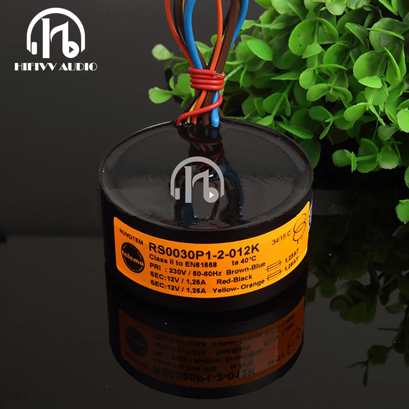 30W Talema Circular Core Power Transformer For HiFi Audio Amplifier DAC PSU Supply