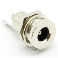 1pcs DC Power Jack Socket 5.5 mm x 2.1mm  Female Panel Mount Connector
