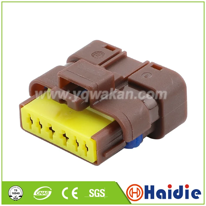 

2sets 6pin 1.5mm 2.8mm auto electric FCI waterproof connector gasoline pump cable plug connector