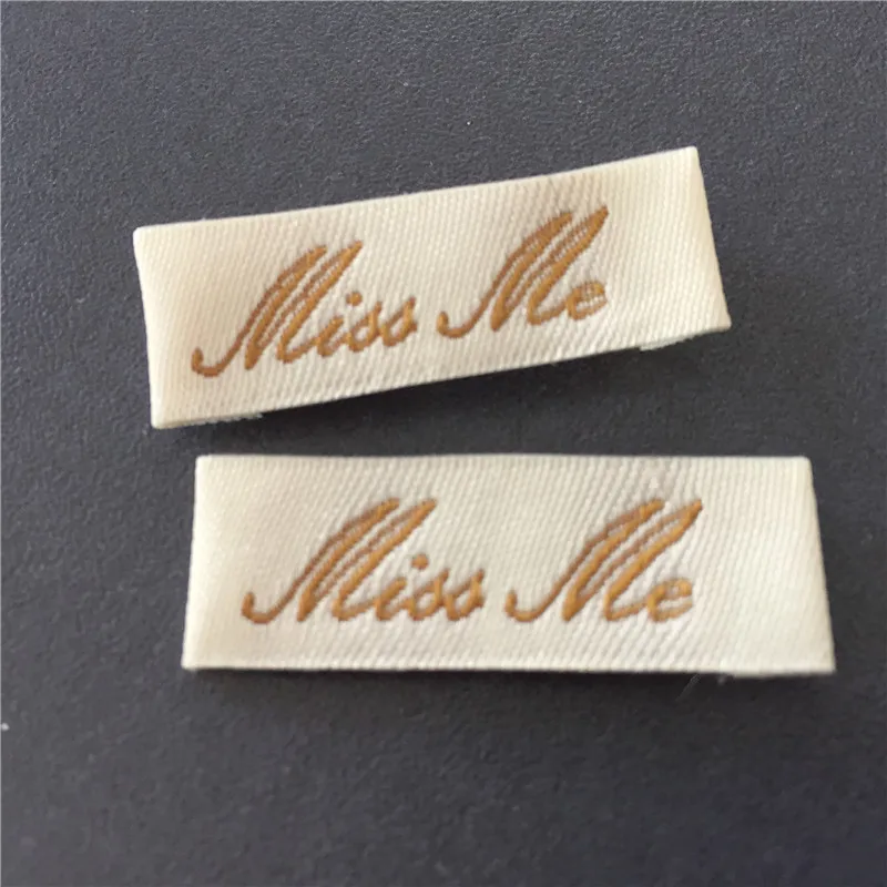 

Customized High Density End Fold Soft Washable Clothing Main Labels