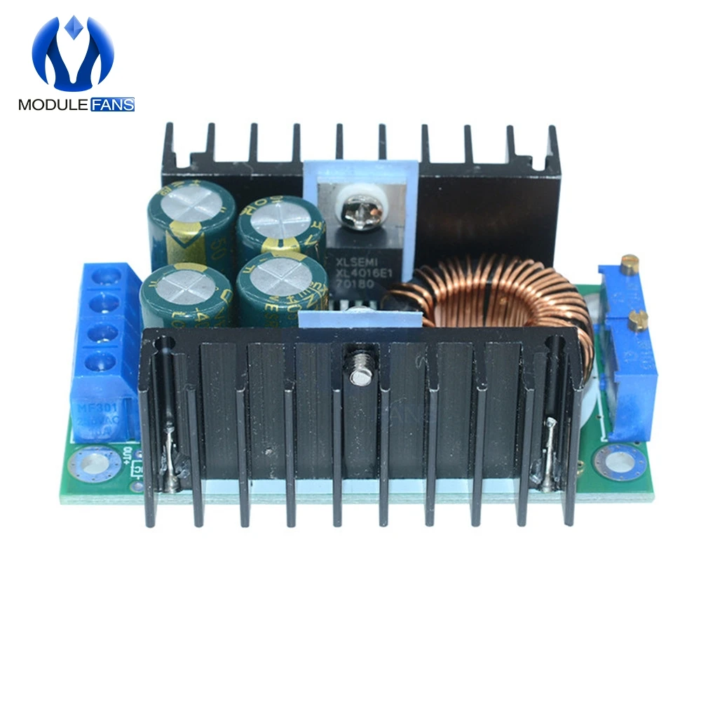 9A 300W Step Down Buck Converter 5-40V to 1.2-35V XL4016 DC-DC Power Supply Transformer Voltage Regulator 3.3V 5V 12V 24V Power