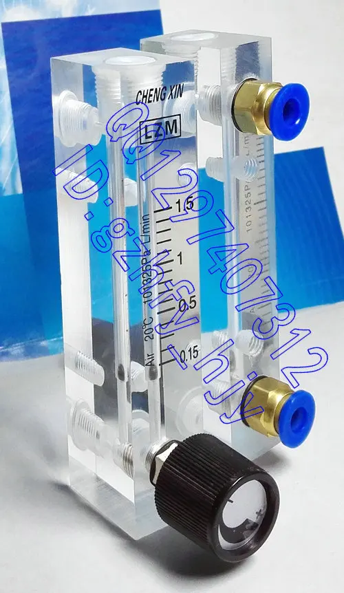 

LZM-6T adjustable small panel flowmeter nitrogen flowmeter air flowmeter 0.15-1.5L/min