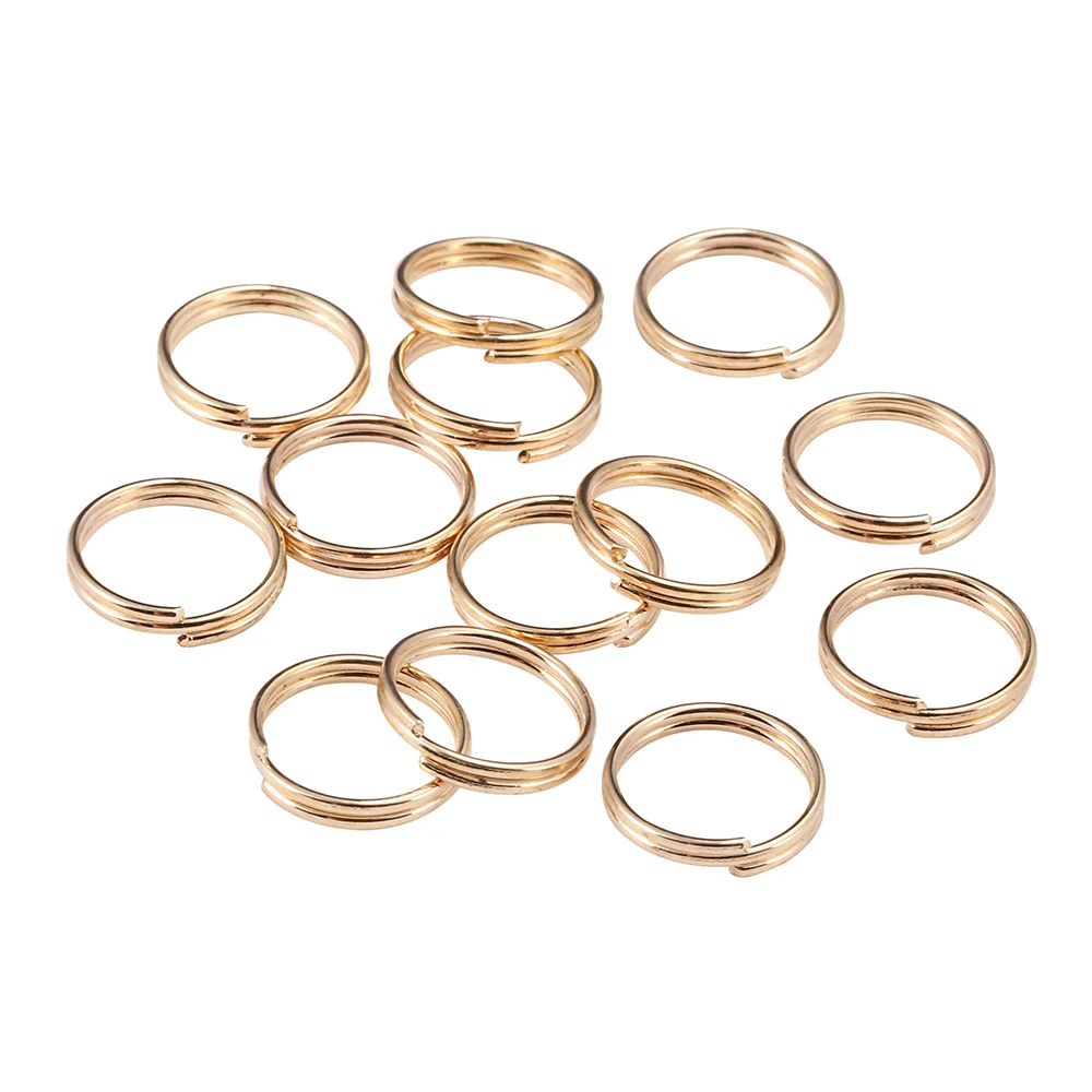 20-200 Teile/beutel 4-25mm Offene Binderinge Doppel Schleifen Split Ringe Anschlüsse Für Diy Schmuck Machen Erkenntnisse zubehör Liefert – Detail 8