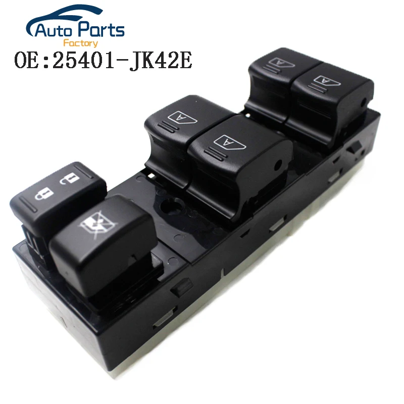 

Front Left Power Electric Master Window Switch For Infiniti G35 G37 G25 Q40 2007-2008 2009-2013 25401-JK42E 25401JK42E