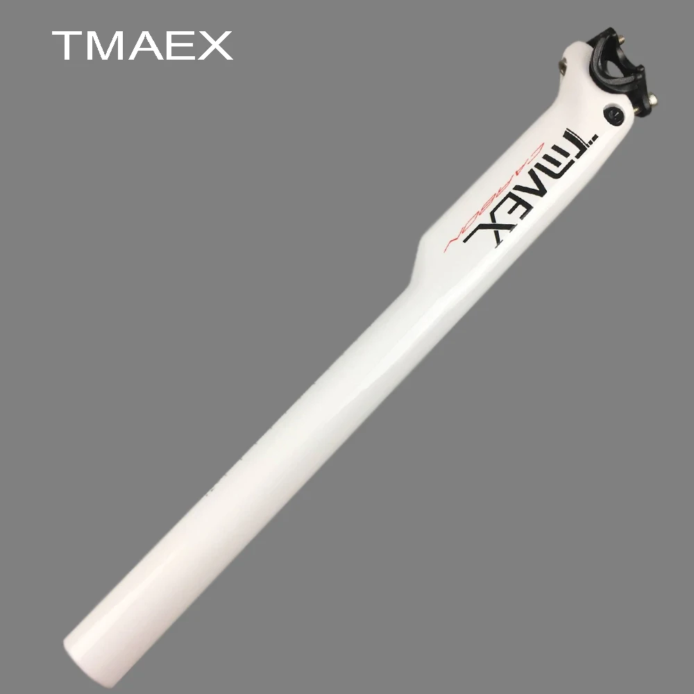 TMAEX-full carbon Seatpost, część do roweru szosowego, Breaking Wind Seat Post, MTB Bike From Seat, 27.2mm, 30.8mm, 31.6mm, części rowerowe, Ultra Light