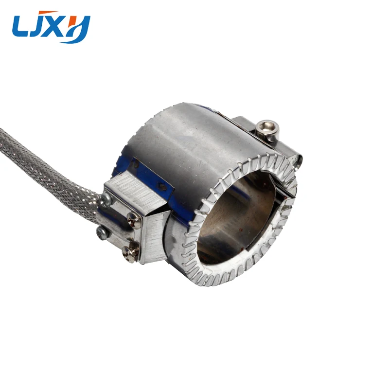 LJXH 60mm Inner Diameter Ceramic Band Heaters Heating Element , 50/55/60/65/70mm Height, 420W/450W/500W/600W/650W Wattage